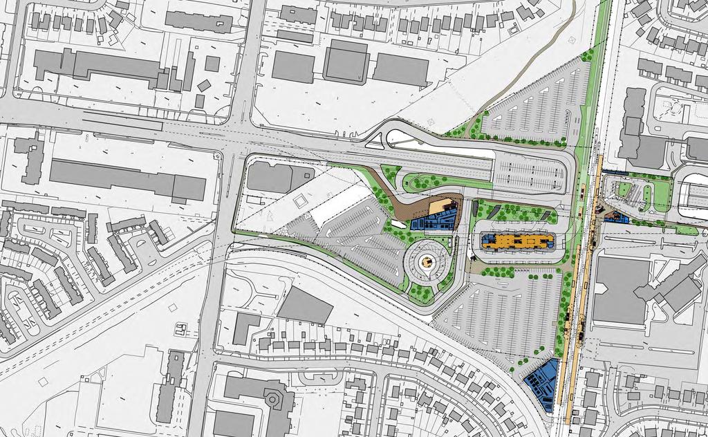 Kennedy Station Plan View-Phase 1 NORTH New GO PPUDO New West Entrance New GO Ticketing Building Existing GO East Platform
