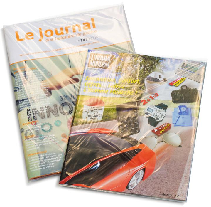 Flow Wrap Package TP 302 Magazines and newspapers Co-extruded high transparency film Excellent gloss and clarity Available in 20-30 µ Excellent mechanical properties