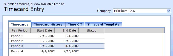 CHAPTER 6 PAY SCHEDULES 8. In the Past pay periods field, enter the number of pay periods prior to the current period that should appear on the Timecards tab of the Timecard Entry page.
