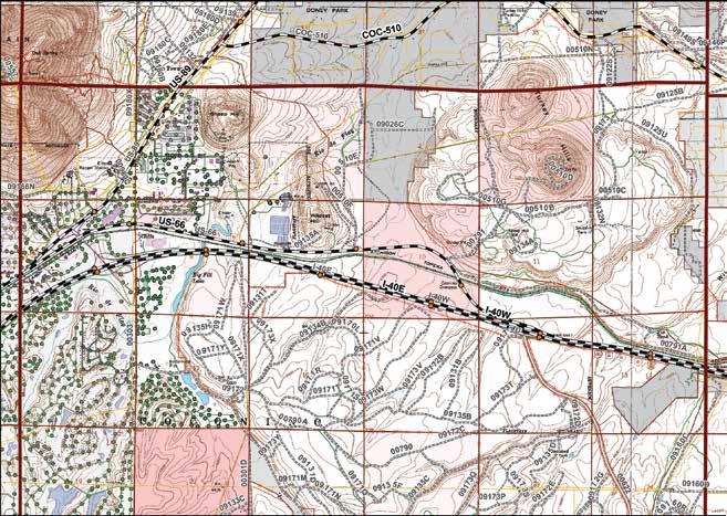 Coconino National Forest Initial Attack Map Book PROJECT BENEFITS Fire management on the Coconino National Forest now has a comprehensive, detailed, and easy-tonavigate map set that enables