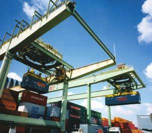 INLAND TERMINALS Operating in close cooperation with the industry for decades, we have learned to adapt easily to the ever changing demands that are constantly being placed upon container handling