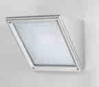 Small Triangolo Fresnel in polycarbonate Housing in polycarbonate Refractor lens in rectified tempered glass You can revert the effect to the opposite direction if you rotate the glass 180 Stainless