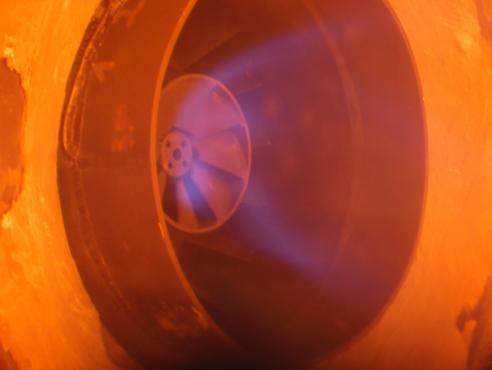 syngas/hydrogen burner to be used in F-class Challenges: syngas/hydrogen highly reactive (flame