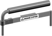 VERSA-LIFTER aids in the installation of VERSA-LOK retaining walls by making it easier to lift and place units -- especially on the base course.