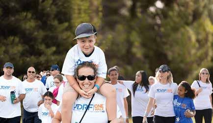 Since its inception in 2012, One Step has helped provide: $896,000 TO JDRF $550,000 TO