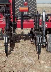 No-till Shanks and 8-inch No-till Points even less soil disturbance than the MRD shank.