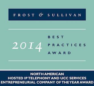 4 Jive for Business Frost & Sullivan awards Entrepreneurial Company of the Year Frost & Sullivan has recognized Jive Communications as the Entrepreneurial Company of the Year in the North American
