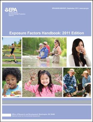 76 Exposure Factors Justifying Using Probabilistic Exposure Assessment USEPA Exposure Factors Handbook, 2011 available from: http://www.epa.gov/ncea/efh/pdfs/efh-complete.pdf USEPA. 2011. Exposure Factors Handbook: 2011 Edition.