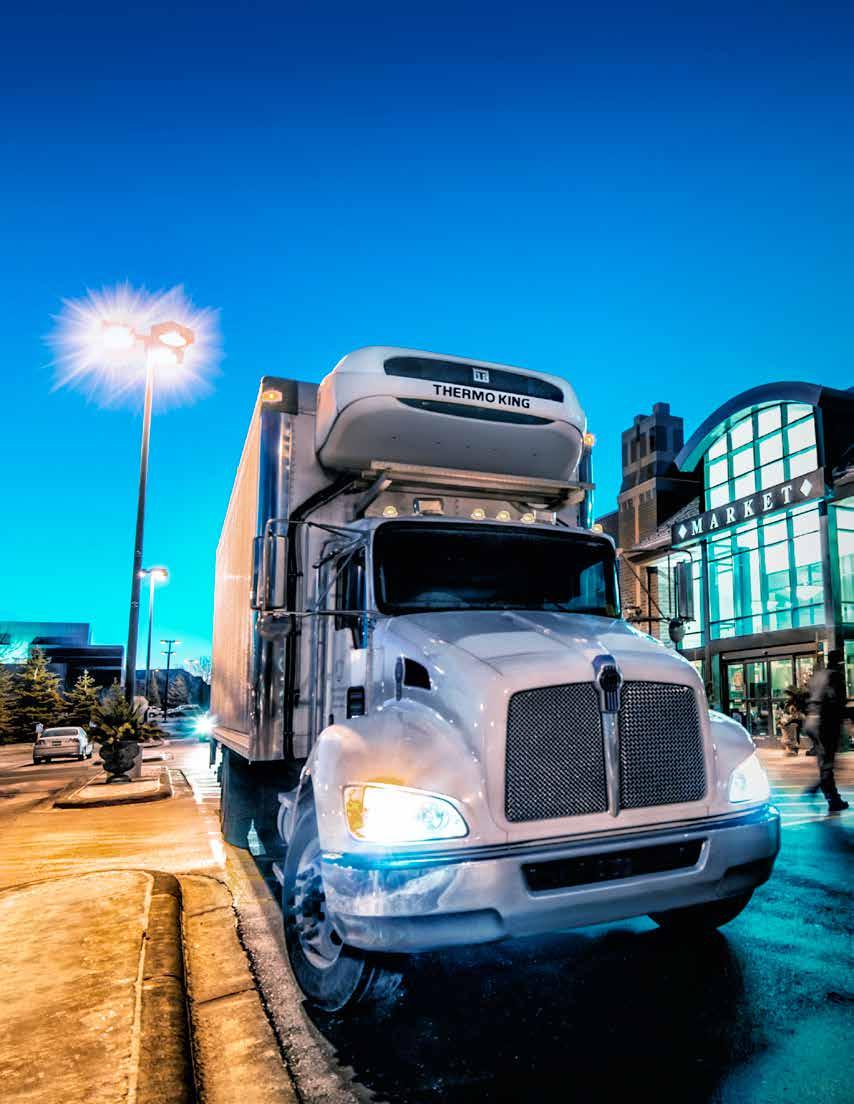 MEET THE T-80 SERIES In designing the T-80 Series of transport refrigeration units for straight trucks, compliance with the latest emissions requirements was just the beginning.