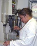 The applications laboratory : - studies the extraction and purification of new enzymatic products, - formulates the enzymatic products