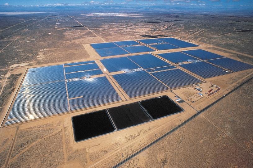 Installed Systems In the Mojave desert of California nine Parabolic Trough Power Plants produce electricity from the sun since almost 20 years.