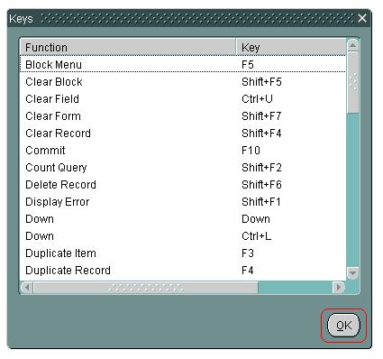 Quick Keys Quick keys provide shortcuts to toolbar tools or Action menu items. To view a list of quick keys (shortcuts): Select Help>Show Quick Keys. OR Press Ctrl+F1. The Keys window appears.