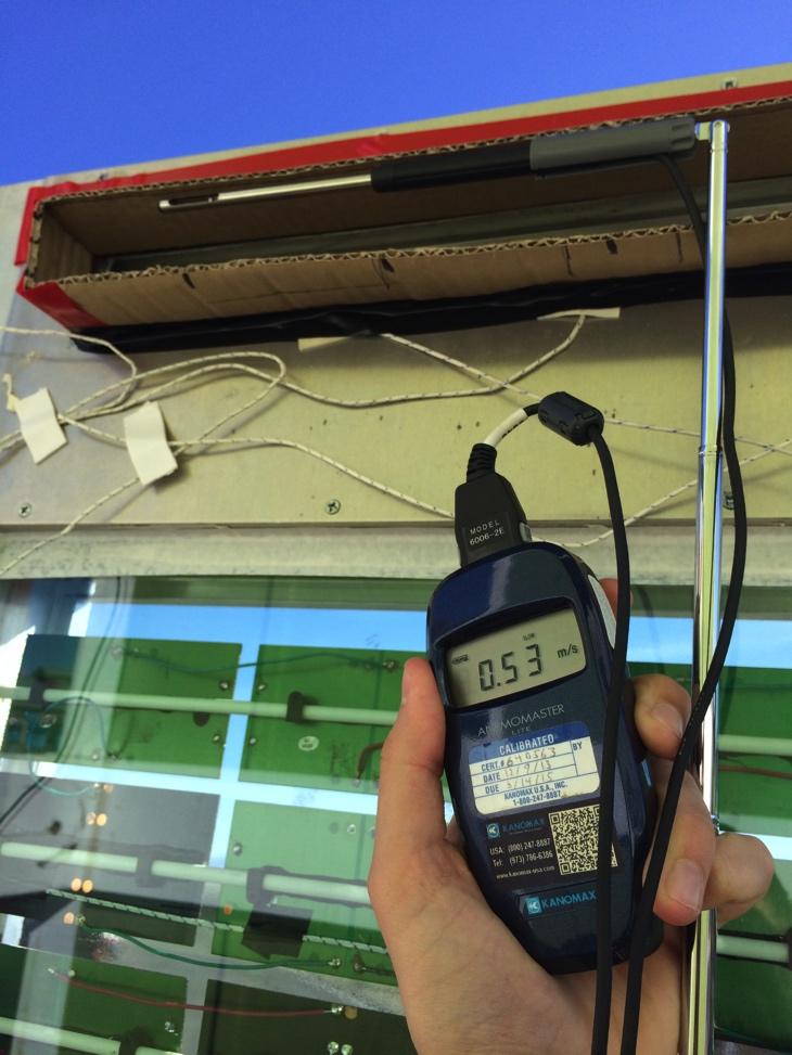 An Extech 410 Multimeter and two EA10 EasyView Dual Input Thermometers were used for reading and display of temperature data.