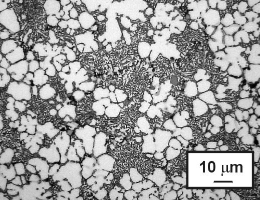 Shrinkage porosity observed in the microstructure of the investigated alloys often occurred with the net of micro-cracks running through the eutectic (α + Si) Fig. 5c.