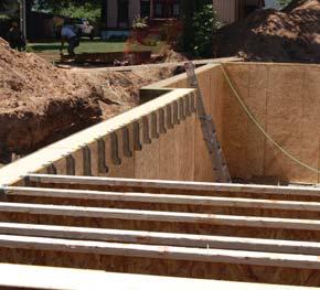 With an R-value of R-38 to R-48, PWF Foundation SIPs far exceed traditional concrete basement