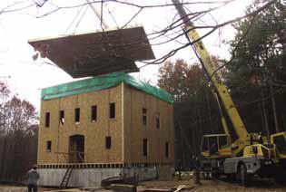 Roofing: Larger panels can be supplied