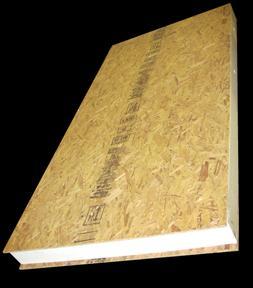 Structural Insulated Panels (SIPs) are