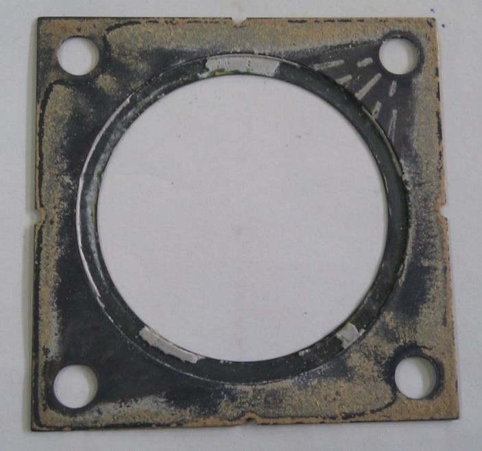 Figure 5-14: STACK 1 after the disassembly Figure 5-15 shows a picture of the frame of the top cell in the stack after disassembly; glass-ceramic sealant