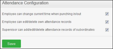 The ESS Supervisor can: Punch In/Out View personal reports Generate project, attendance and employee reports for subordinates The ESS User can: Punch In/Out View personal time reports.