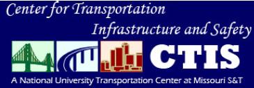 Acknowledgments Missouri Department of Transportation