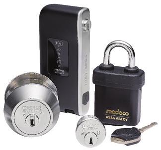 MECHANICAL ecylinder EAC High security mechanical key-control solutions are ideal: Where access is desired 24/7 When no information about who has entered an area is needed Loss and liability