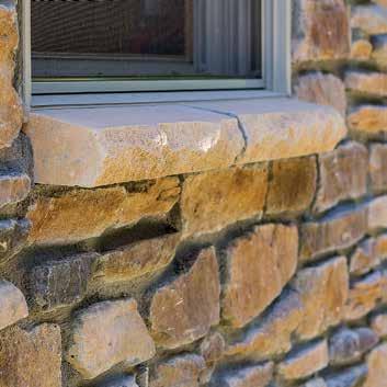 GRANITE BROWN HEARTHSTONE 19-1/2" x 19-1/4" x 1-3/4" GLEN-GERY WEATHER-RESISTIVE BARRIER A non-woven building wrap with a breathable polyolefin coating that performs as both a water-resistive barrier