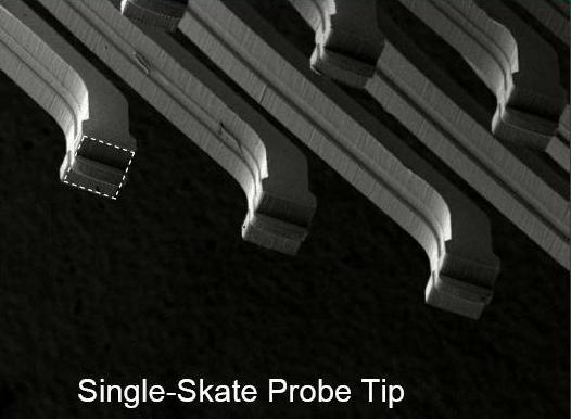 Static Probe Card Variability Probe tip optical