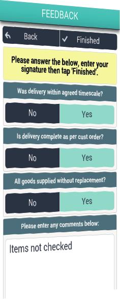 they use inhouse or agency drivers, HGV drivers or couriers, and whether they offer delivery