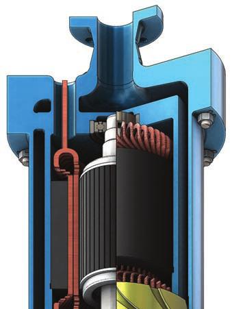 STANDARD PUMPS for Small-Scale Applications SUMP MOUNTED (ECS) In this design, the entire pump and motor assembly are contained within a suction vessel built to the appropriate pressure vessel code,