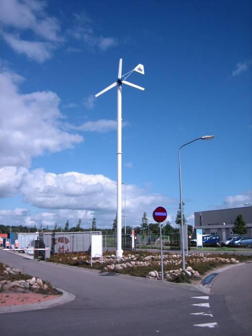 Dutch small wind turbines with horizontal axis