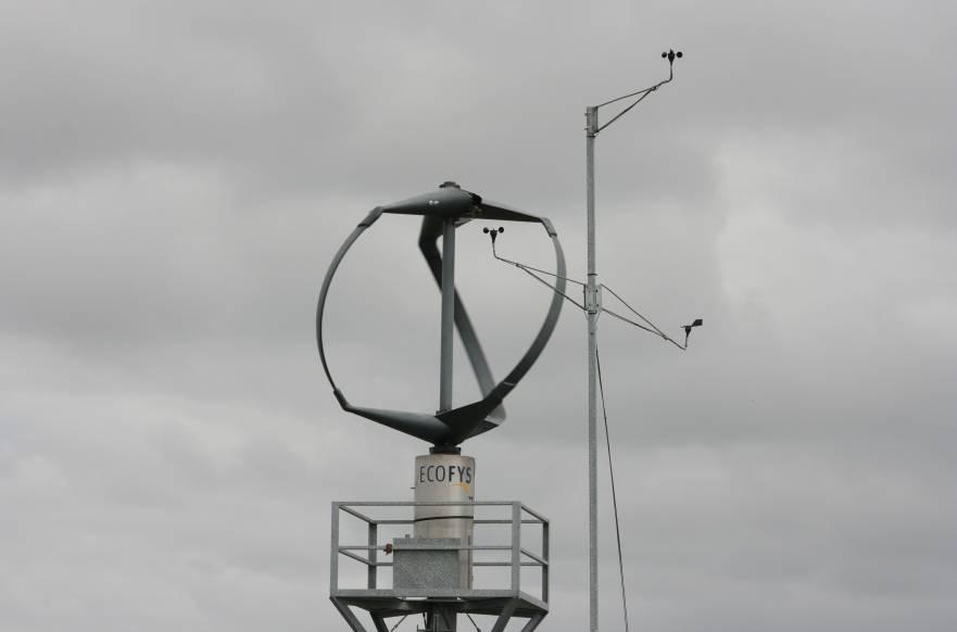 Dutch small wind turbines with vertical axis