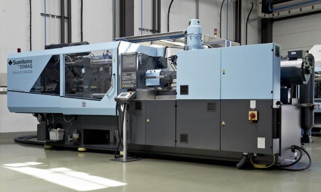 Fig. 3: High performance injection molding machine that is highly efficient (Source: Sumitomo (SHI) Demag) In plastics processing, the interviewees were in consensus that raw materials costs make up