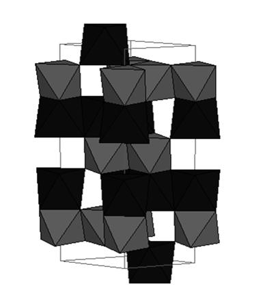 5Å Two octahedra per Tetrahedron MgAl 2 O 4 (Normal) or Al (MgAl) O 4 (Inverse) Spinel Structure Ringwoodite (spinel) γ-(mgfe) 2 SiO 4 Ilmenite Group Ilmenite FeTiO 3 Dark blue color