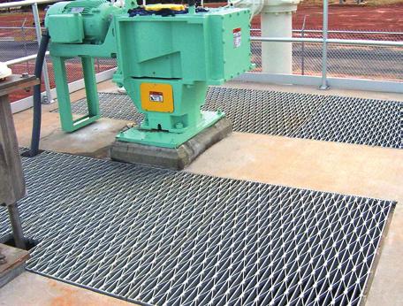 Riveted Grating Riveted Gratings are manufactured by coldpress riveting straight bearing bars to crimped rectangular flat bars.