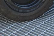 Additionally, the 1/ maximum clear opening between the bearing bars make these grates desirable in areas subject to pedestrian traffic where high heeled shoes are common.
