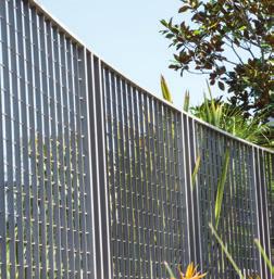 Designed as a solution for infill panels, fences, trellises, sunscreens, and louvers, these products combine aesthetics with