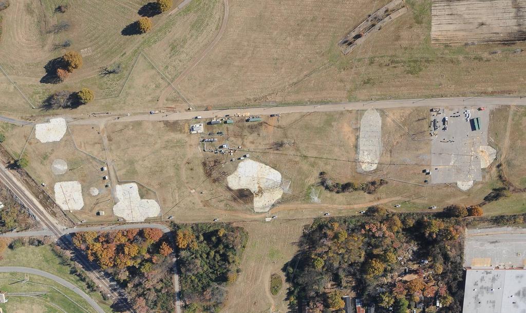 Aerial View of Memphis Site (During