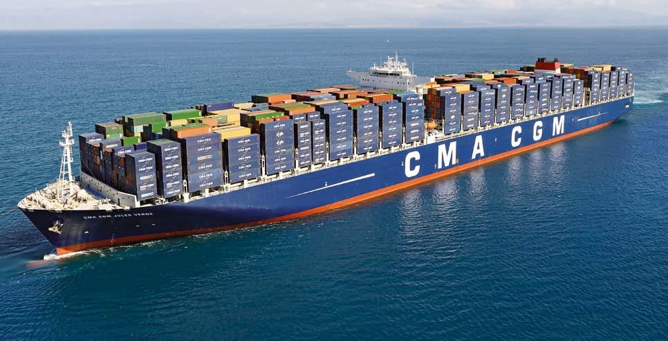 CMA CGM, the third largest container shipping company in the world, operates a container fleet of more than 2,300,000 TEU (1,480,000 containers). Almost any cargo can be carried in our containers.