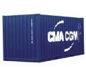 available within CMA CGM fleet: 20-8 6 40-8 6