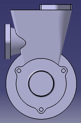 ANALYSIS OF THE PUMP Meshing The meshing of the model is done in ANSYS workbench itself.