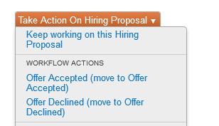 Once approved by the HR Director, the HR Recruiter will send an email to the HM to make verbal offer to candidate.