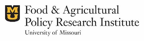 Agricultural Markets & Policy University of Missouri U.S.