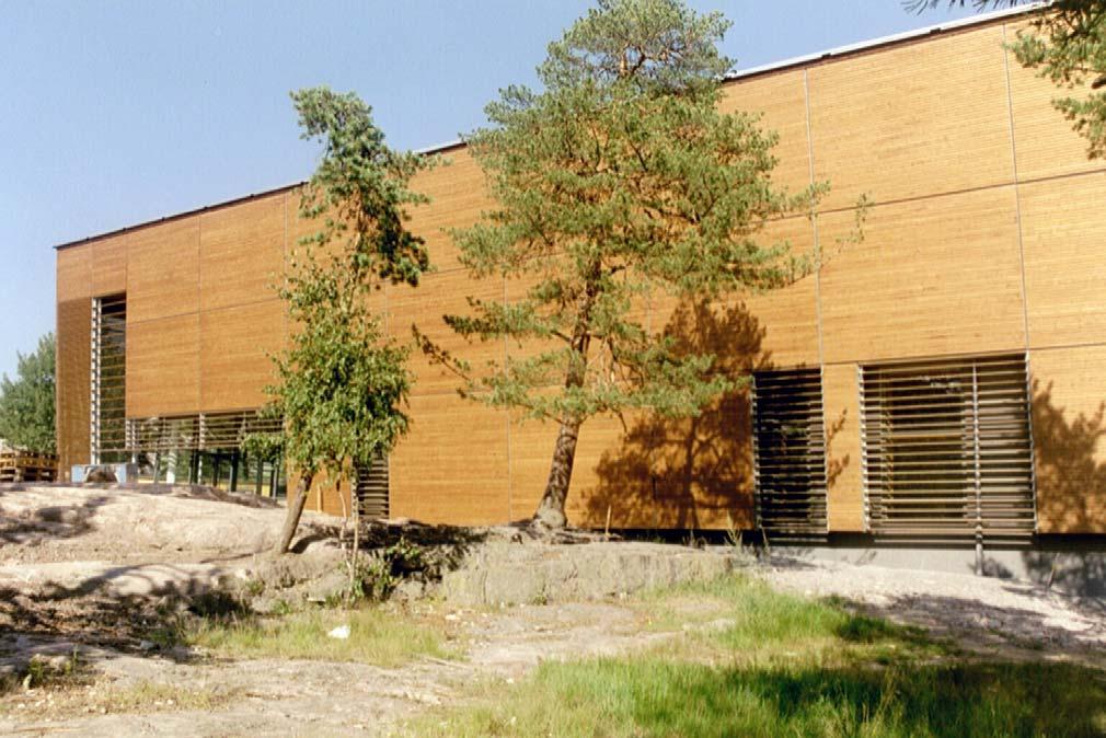 Music school, Kauniainen 2002: Thermo S- D, WBstain