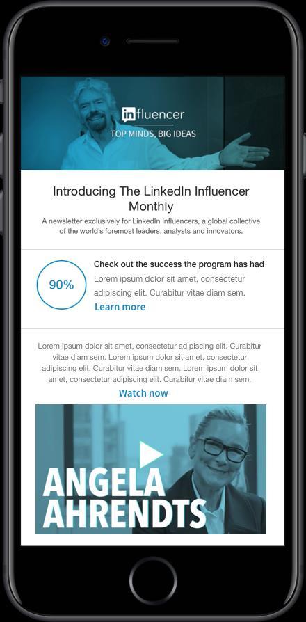 Influencer Resources Monthly Influencer Newsletter At the beginning of every month, Influencers and their teams have access to an email newsletter with insider