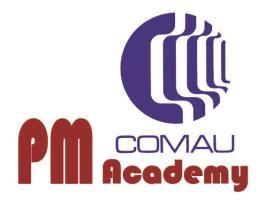 PM Academy In late 2007 Comau has created a Project, Program and Leadership Academy Since 2008, the