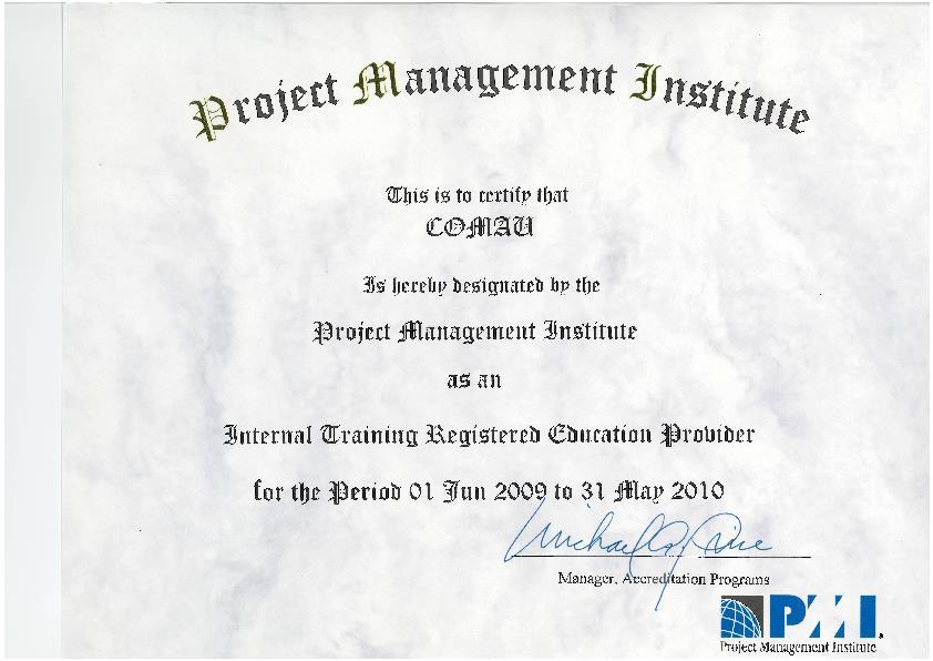 Comau PM Academy: PME - Project Management Essentials (2 days) PMF - Project Management Fundamentals