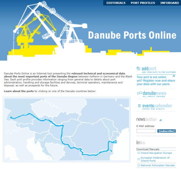 Details on our online platforms Blue Pages Website with transport and