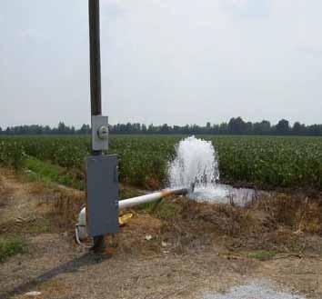 Power Coefficient Conversion method for determining seasonal irrigation use Well selection criteria: Open discharge (not