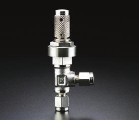 capabilities are required. 1, 3, & 6 stem taper angles can be selected for different sensitivity levels of flow control. Panel mounting can be achieved with no handle removal.