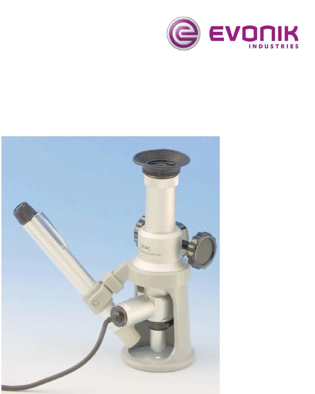 Microscope for Silicone Coverage on Filmic Substrates Type of Microscope